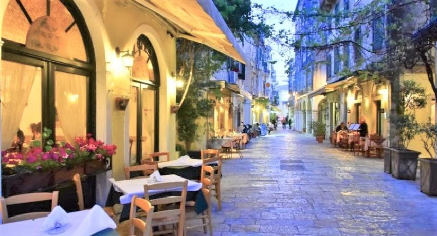 Mary's Melodies At Corfu Old Town